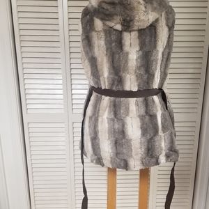 Dennis Basso Faux Fur Vest